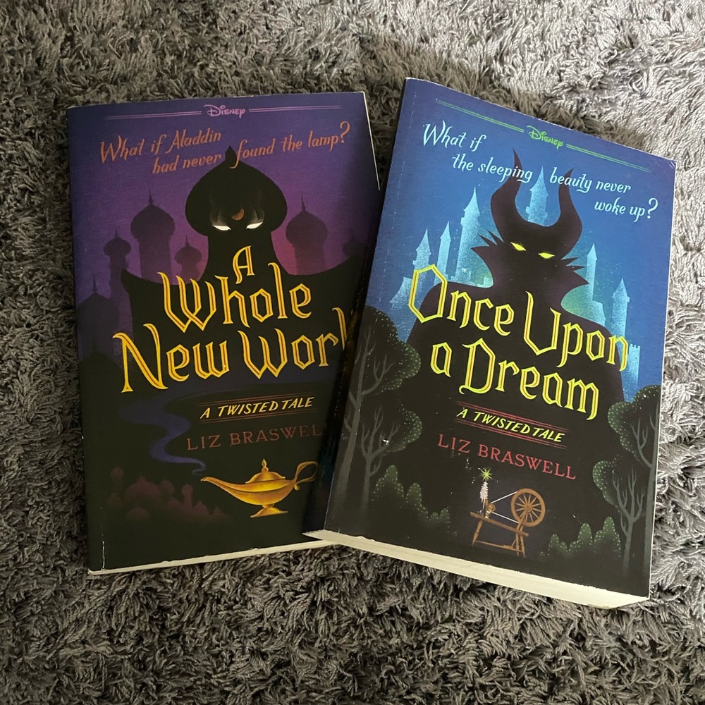 Once upon a dream and A whole new world books